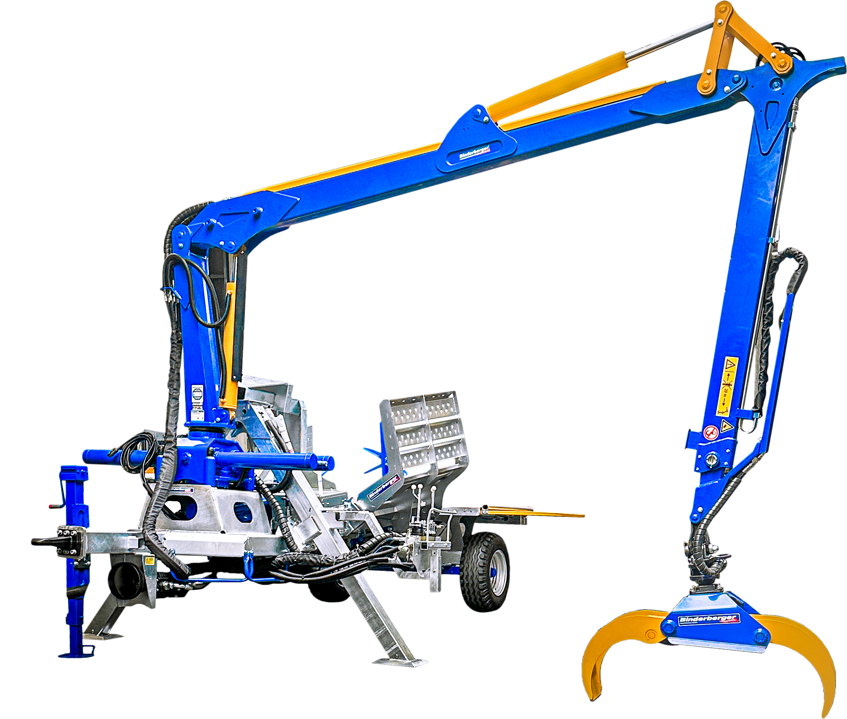 Liegendspalter mit Kran GI33 superspeed