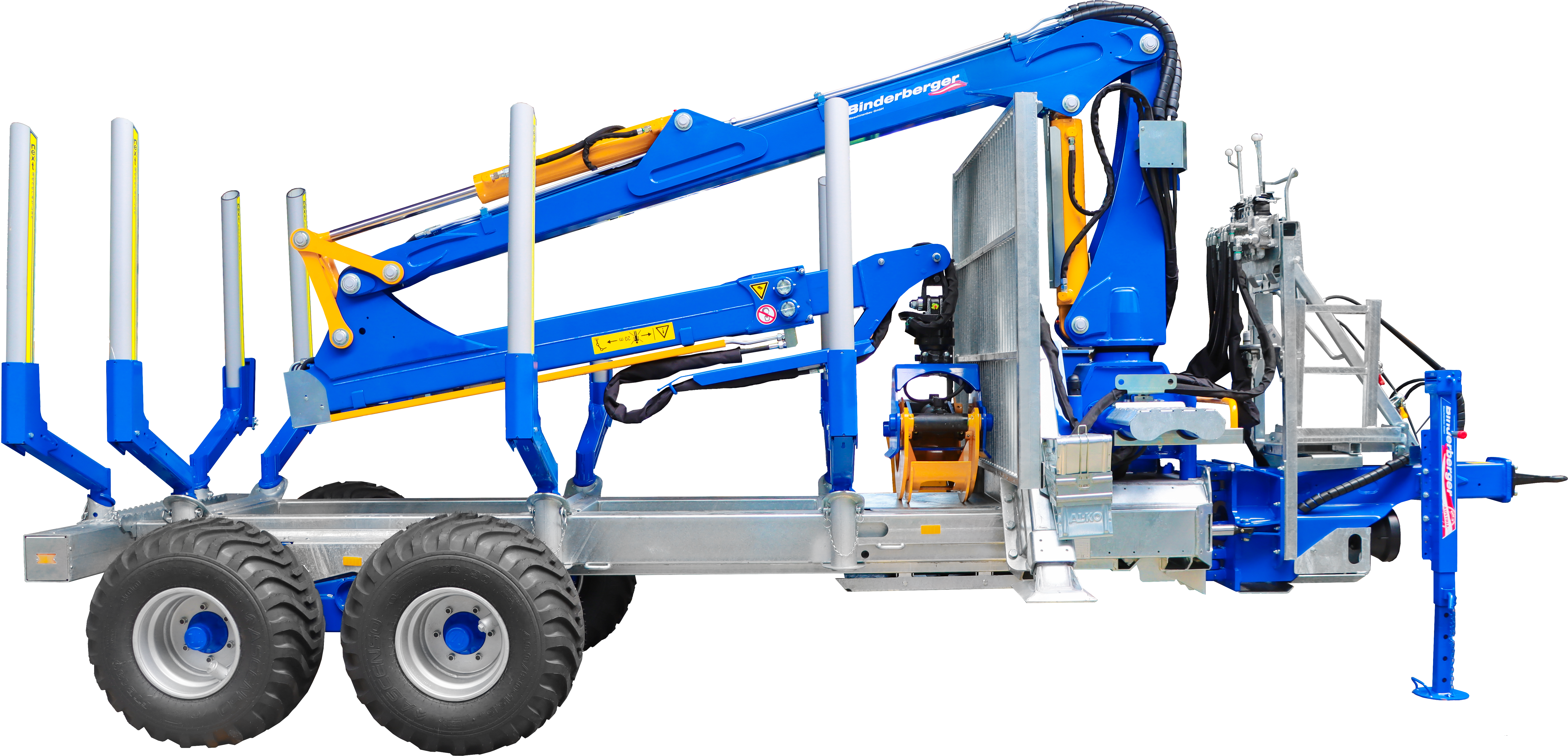 Rückewagen alpin telematic 8t Binderberger