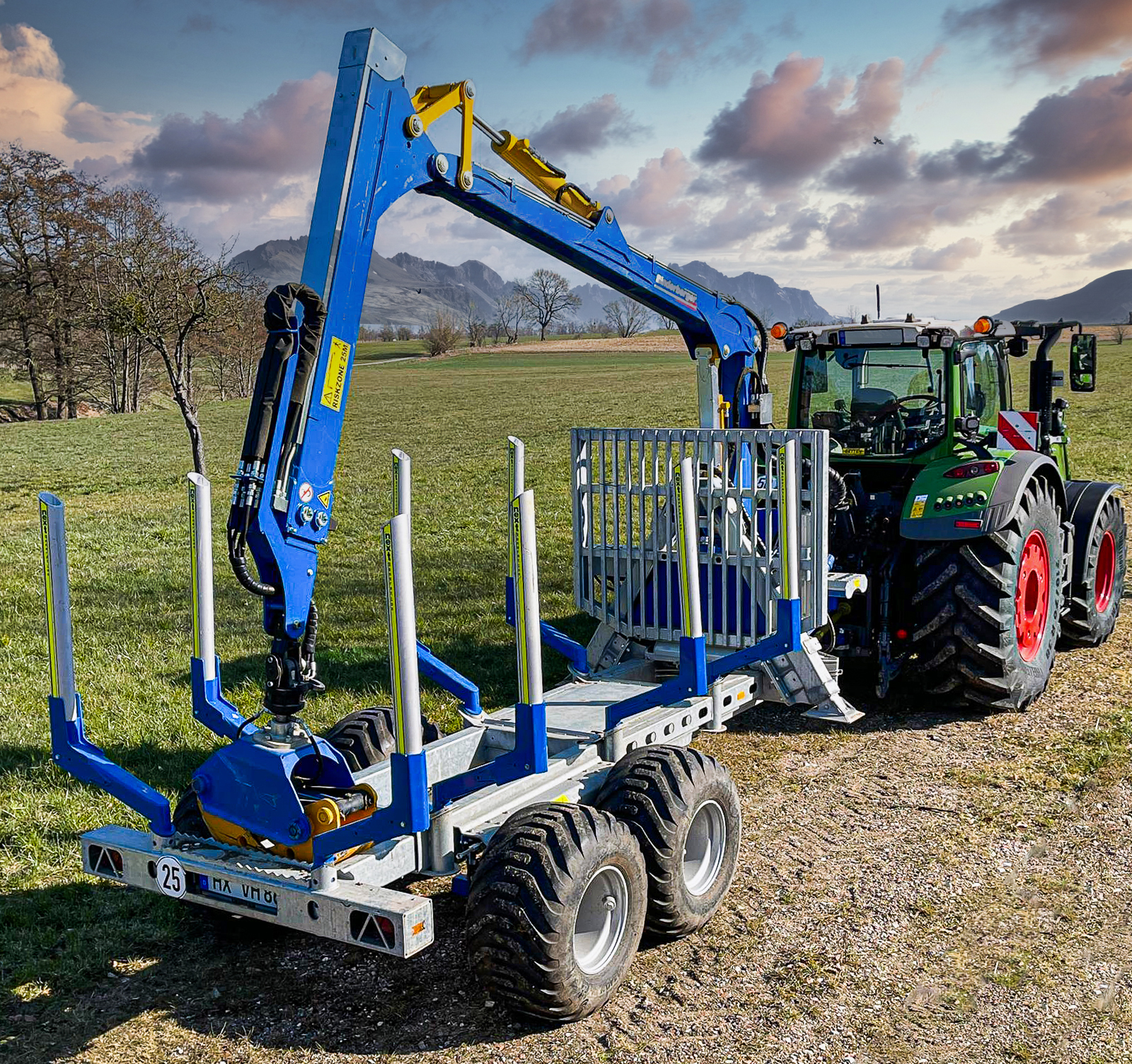 Rückewagen alpin 21t