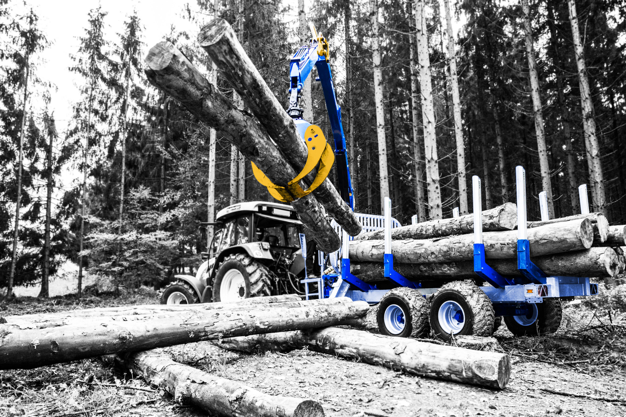 Rückewagen alpin 8t